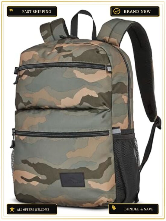 High Sierra Everclass Laptop Backpack with 360° Reflectivity, Fits 15.6\